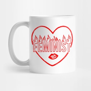 Feminist Heart Mug